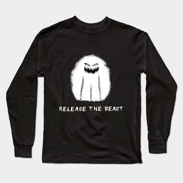 Release the Beast Long Sleeve T-Shirt by justgeoffdavies